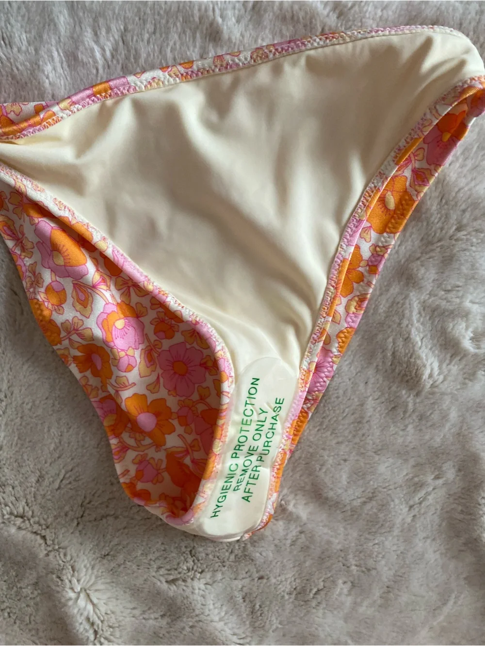 Triangle Swimwear floral print underwire bikini set